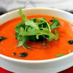 Cocinar Sopa de Tomate en microondas